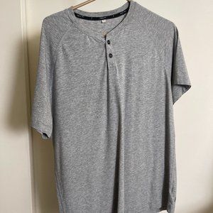 Men's Short Sleeve Henley